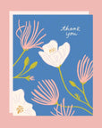 Apache Plume Thank You Card - Green Fresh Florals + Plants