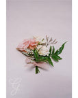 Blush A la Carte Corsage - Green Fresh Florals + Plants