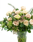 Blush Long-Stem Roses - Green Fresh Florals + Plants