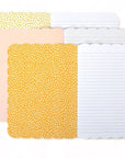 Citrus Florals - 3 Pack Journals - Green Fresh Florals + Plants