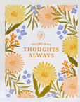 Citrus Sympathy Card - Green Fresh Florals + Plants