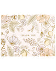 Colette Thank You Card - Green Fresh Florals + Plants