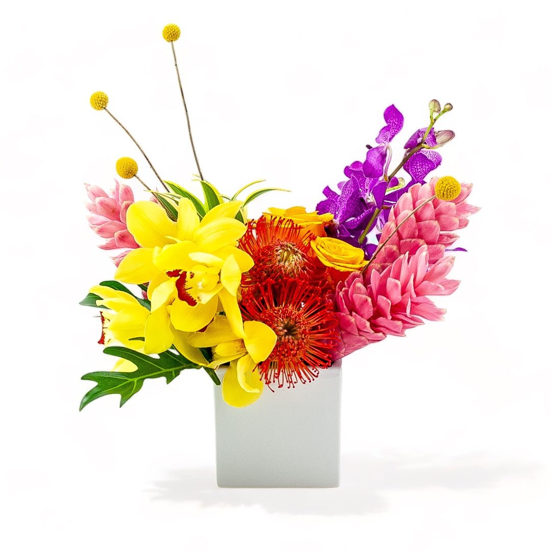 Color Punch Tropical Floral - Green Fresh Florals + Plants