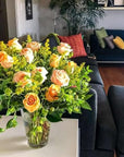 Coral Long-Stem Roses - Green Fresh Florals + Plants