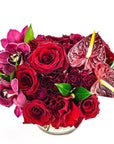 Crimson Crush Floral - Green Fresh Florals + Plants