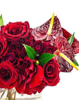 Crimson Crush Floral - Green Fresh Florals + Plants