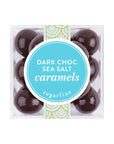 Dark Chocolate Sea Salt Caramels - Green Fresh Florals + Plants