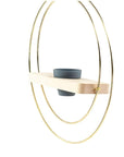 Double Ring Plant Shelf Hanger - Green Fresh Florals + Plants
