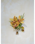 Earthy A la Carte Wedding Corsage - Green Fresh Florals + Plants