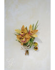 Earthy A la Carte Wedding Corsage - Green Fresh Florals + Plants