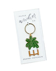 Fiddle Leaf Fig Keychain - Green Fresh Florals + Plants