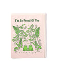 Fronds Love Card - Green Fresh Florals + Plants