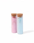 Gem Infused Salt Soak Duo - Green Fresh Florals + Plants