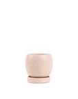Gemstone Bollé Pot - Green Fresh Florals + Plants