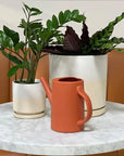 Gemstone Watering Pitcher - Green Fresh Florals + Plants