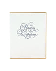 Shop Gold Tipped Happy Birthday Card online from Green Fresh Florals + Plants