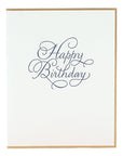Shop Gold Tipped Happy Birthday Card online from Green Fresh Florals + Plants