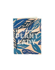 Happy Birthday Plant Lady Card - Green Fresh Florals + Plants