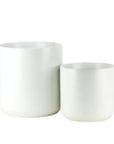 Kendall Ceramic Pot Collection - Green Fresh Florals + Plants