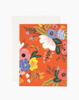 Lively Floral Card - Green Fresh Florals + Plants