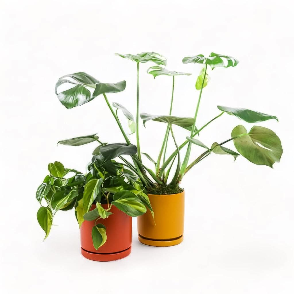Medium Gemstone Potted Monstera Deliciosa - Green Fresh Florals + Plants