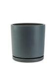 Momma Pots Jewel Tone Gemstone Cylinder - Green Fresh Florals + Plants