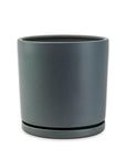 Momma Pots Jewel Tone Gemstone Cylinder - Green Fresh Florals + Plants