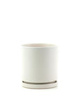 Momma Pots Pastel Gemstone Cylinder - Green Fresh Florals + Plants