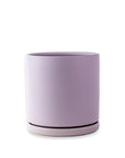 Momma Pots Pastel Gemstone Cylinder - Green Fresh Florals + Plants