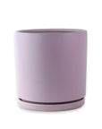 Momma Pots Pastel Gemstone Cylinder - Green Fresh Florals + Plants