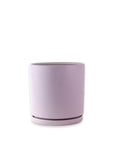 Momma Pots Pastel Gemstone Cylinder - Green Fresh Florals + Plants