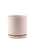 Momma Pots Pastel Gemstone Cylinder - Green Fresh Florals + Plants