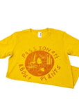Passionate About Plants T-shirt - Green Fresh Florals + Plants