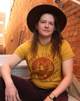 Passionate About Plants T-shirt - Green Fresh Florals + Plants