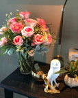 Pink Long-Stem Roses - Green Fresh Florals + Plants