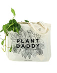 Plant Daddy Tote - Green Fresh Florals + Plants