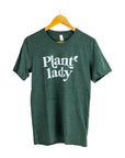 Plant Lady T-shirt - Green Fresh Florals + Plants