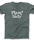 Plant Lady T-shirt - Green Fresh Florals + Plants