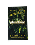 Plant Lover Lapel Pin - Green Fresh Florals + Plants