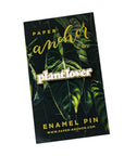 Plant Lover Lapel Pin - Green Fresh Florals + Plants