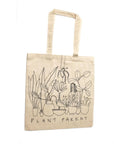 Plant Parent Tote - Green Fresh Florals + Plants
