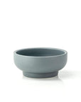 Porcelain Pedestal Bowl - Green Fresh Florals + Plants