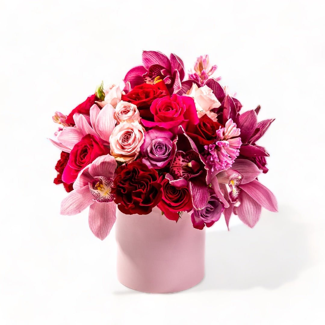 Pretty In Pink Designer Floral - Green Fresh Florals + Plants
