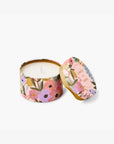 Rifle Illustrated Tin Candles - Green Fresh Florals + Plants