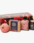 Scarlet Rose Artisanal Spa Gift Box - Green Fresh Florals + Plants