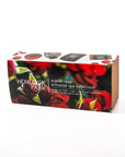 Scarlet Rose Artisanal Spa Gift Box - Green Fresh Florals + Plants