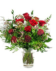Shades of Red Long-Stem Roses - Green Fresh Florals + Plants