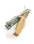 Smudge Essentials: Sage, Palo Santo, Selenite Bundle - Green Fresh Florals + Plants