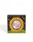 Sunflower Power Honey Bath Bomb - Green Fresh Florals + Plants