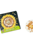 Sunflower Power Honey Bath Bomb - Green Fresh Florals + Plants